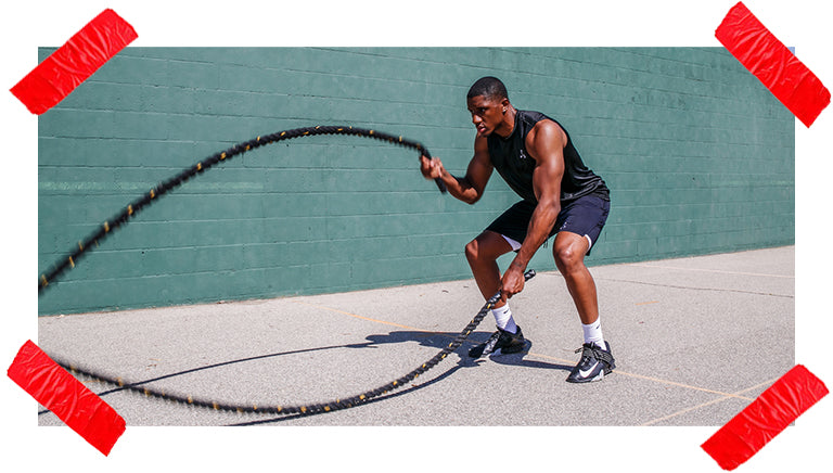 Battles Rope Routines To Keep you in Line - valor fitness clothing