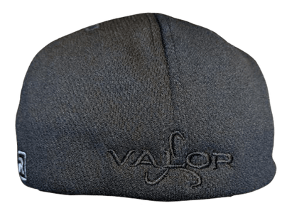 Red and Black Flexfit Hat - Front Logo VALOR FITNESS CLOTHING