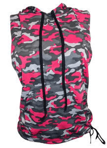 Women's Muscle Hoodie - 5 Color Options 