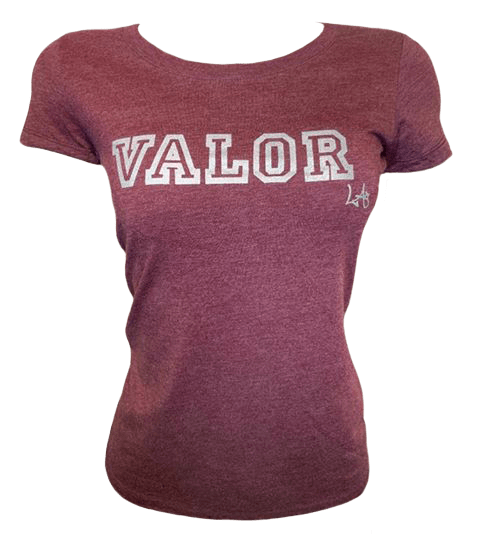 Women's Crew Neck T-Shirt - Valor LA VALOR FITNESS CLOTHING