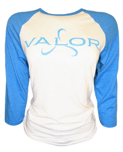 Women's Baseball Tee - Valor VALOR FITNESS CLOTHING