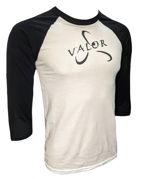 Men's Baseball Tee - Valor Paintsplash VALOR FITNESS CLOTHING