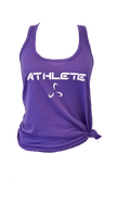 Women's Flare Bottom Athlete Tank Top - 4 Color Options 