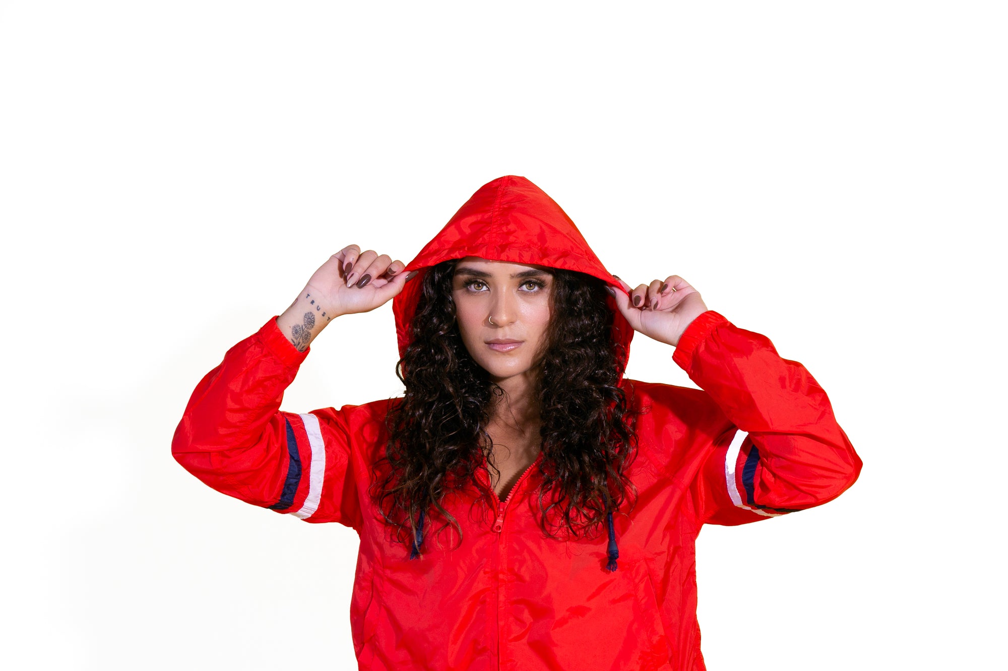 Women's Windbreaker Hoodie - valor fitness clothing