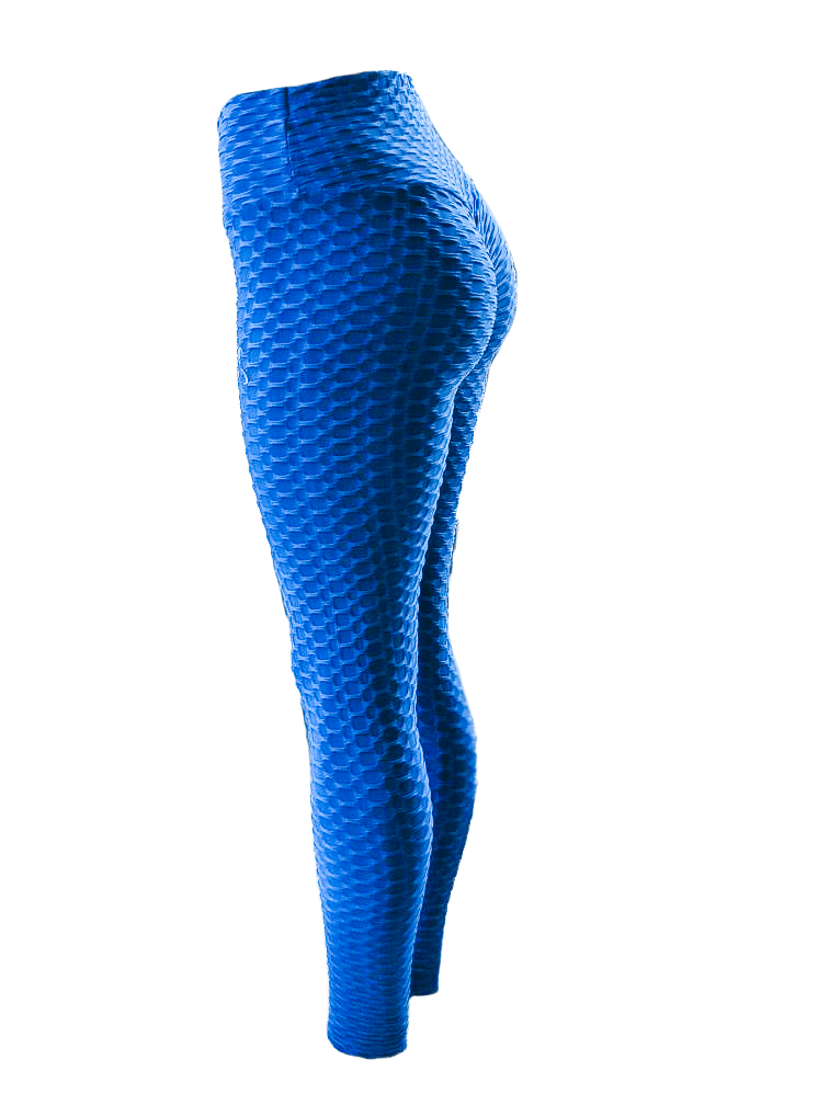 Women's Textured High Waisted Leggings - 3 Color Options 