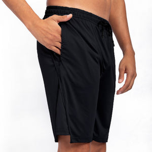 Men's Active Shorts - Spliced Hem VALOR FITNESS CLOTHING